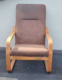 Fotel brązowy , wygodny