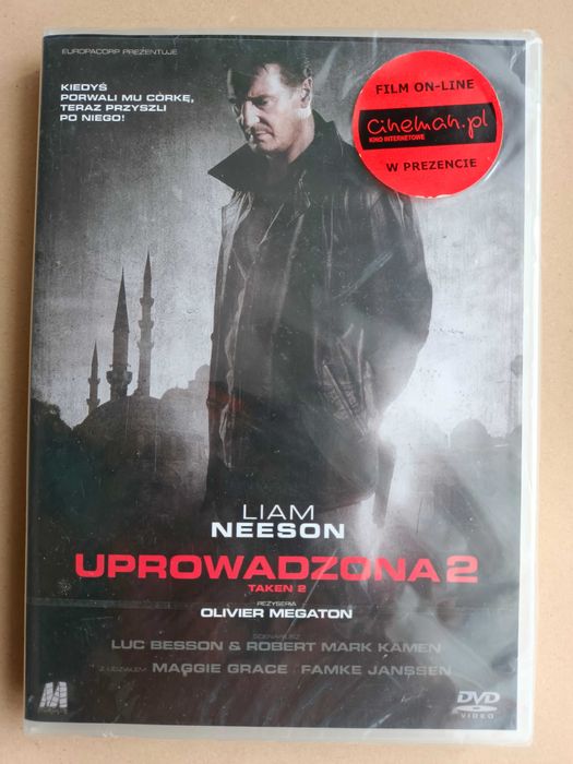 Uprowadzona 2, płyta DVD