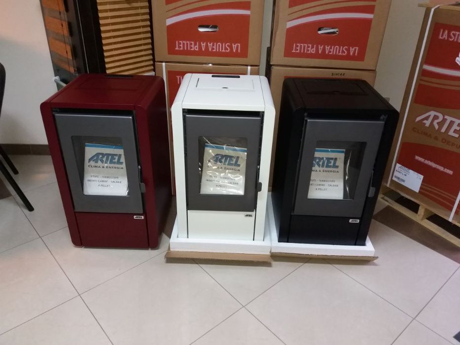 Piecyk AUTOMATYCZNY piec kominek na pellet -ARTEL Petite 6,4kW