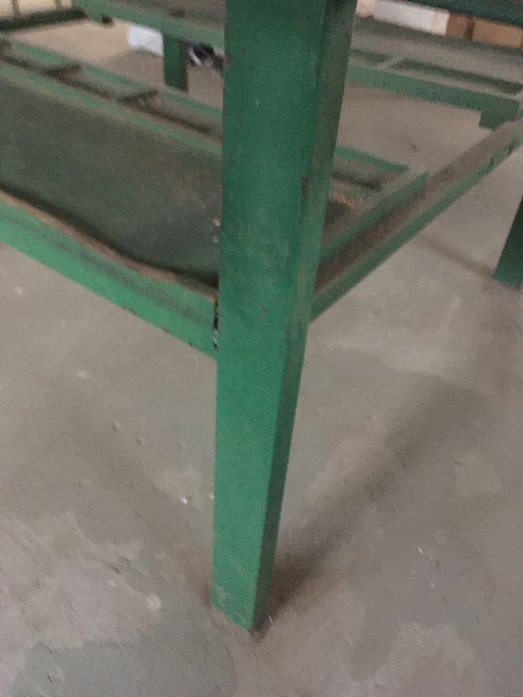 Stół warsztatowy montażowy monterski do stolarki. Metalowy  182x250cm