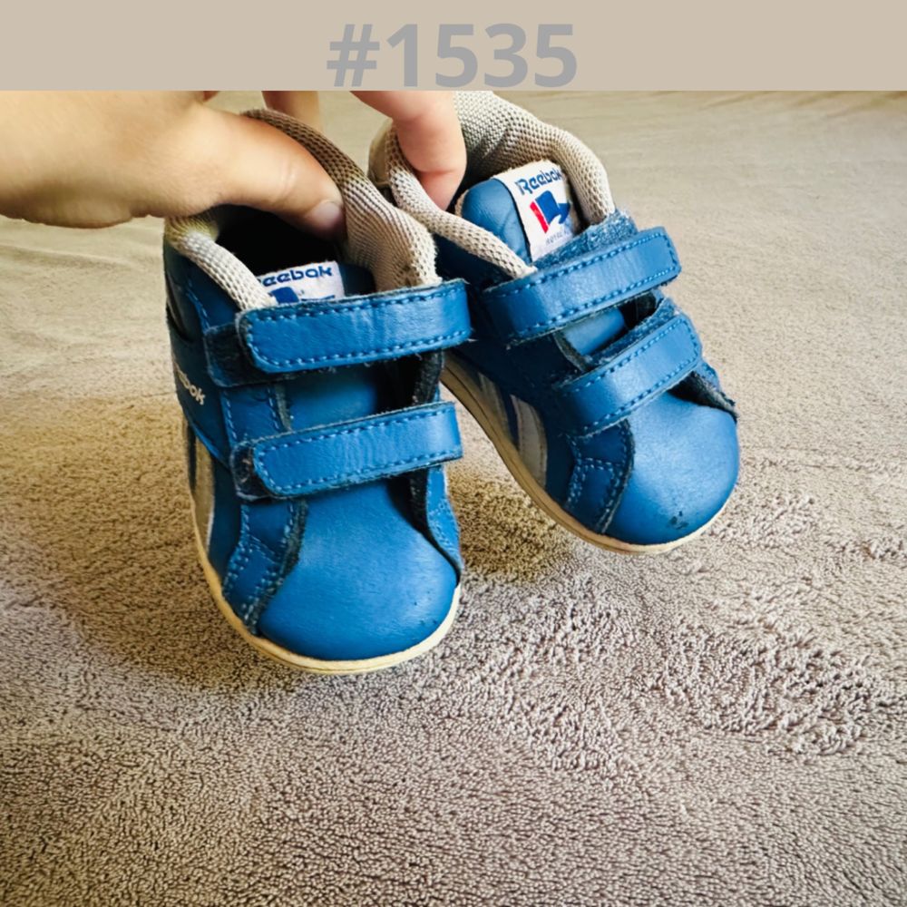 Buty sportowe sneakersy Reebok rozmiar 21 zapięcie na rzepy #1535