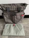 SKIP HOP Torba do wózka Duo Signature GREY FEATHER