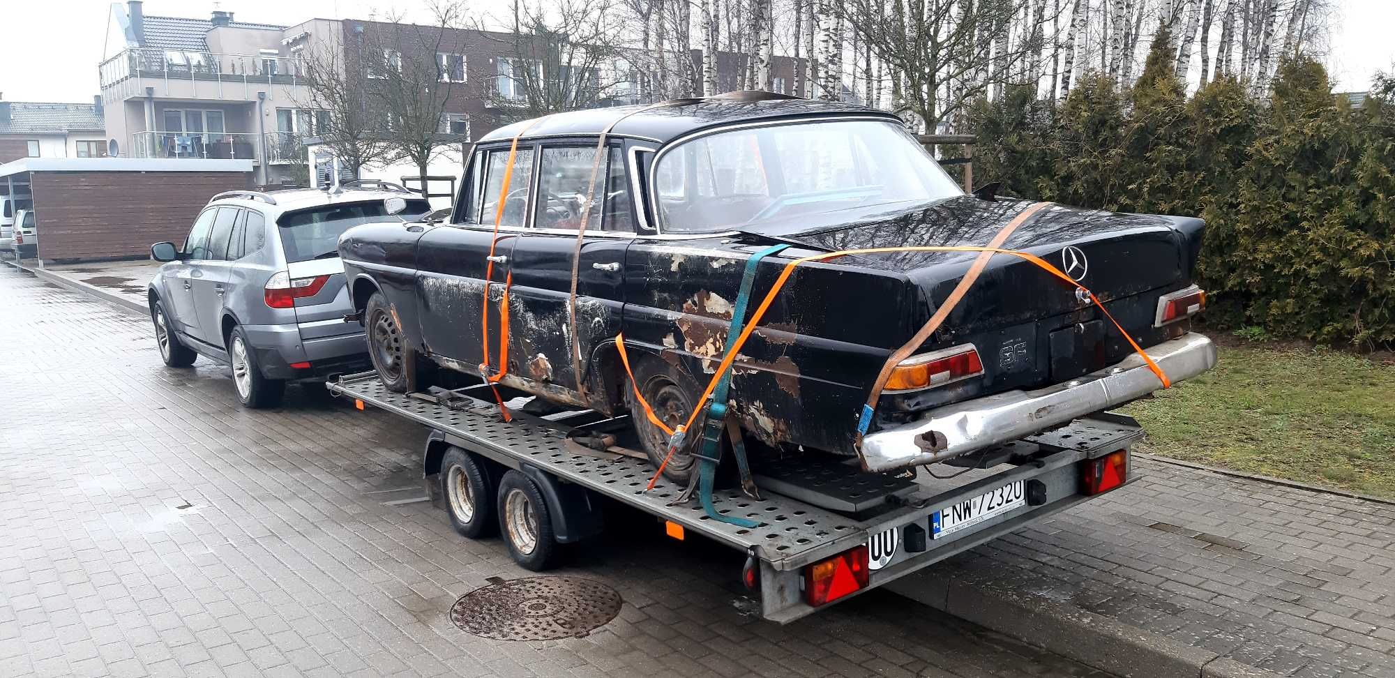 zbiornik paliwa , bak mercedes ponton lub w110