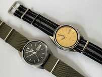 Seiko 5 automaty 7009 vintage 2 szt wysyłka gratis