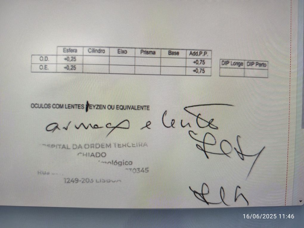 Óculos de leitura 0,25 anti reflexo - entes Eyezen -