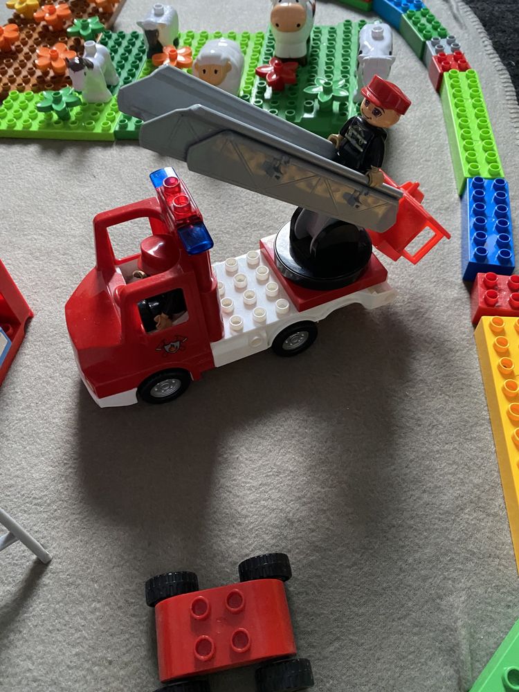 Klocki Lego Duplo , Cobi,, duża ilość