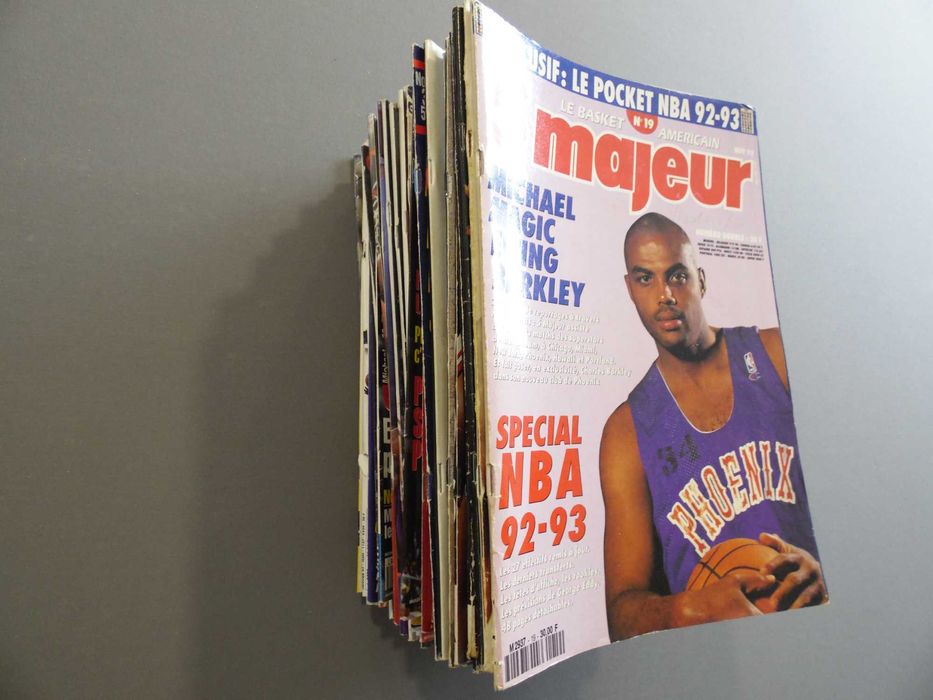 Revistas Basketball NBA 5 Majeur anos 90