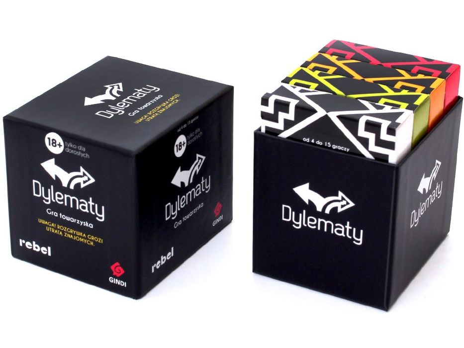 Rebel Towarzyska gra Dylematy - bezwzględna imprezówka dla dorosłych