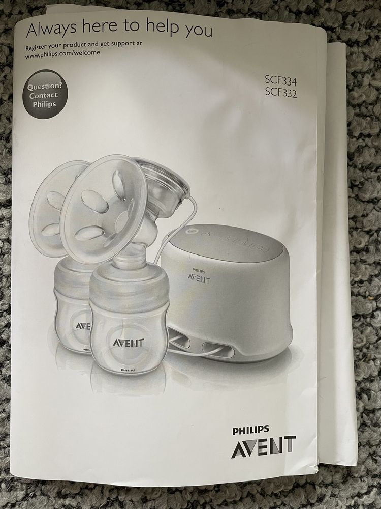 Молокоотсос philips avent scf332 електричний электрический