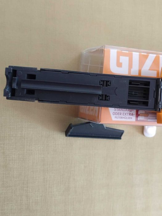 Máquina de entubar tabaco, filtro normal e filtro comprido, GIZEH