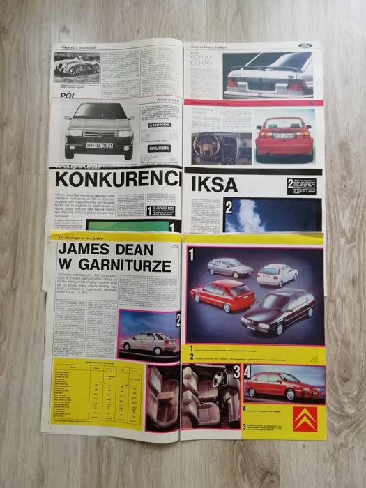 Czasopisma auto motor sport z 1991 r. Dla kolekcjonera