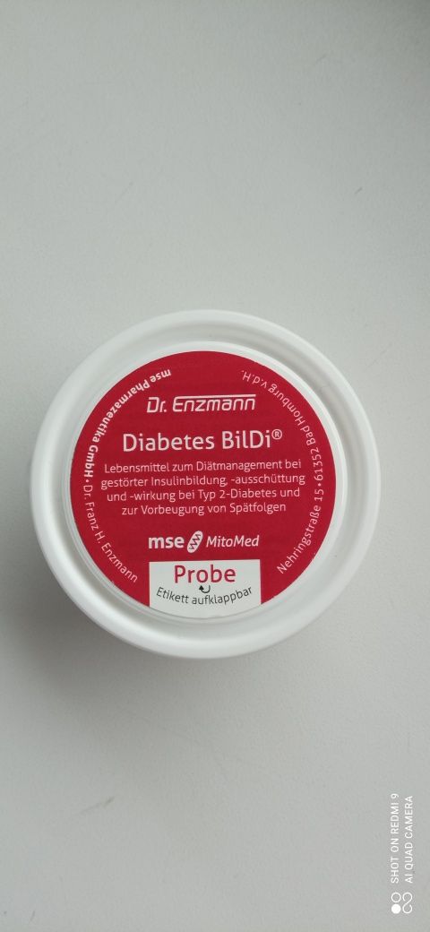 Diabetes BilDi MSE dr Enzmann 10 kaps