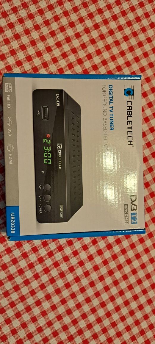 Dekoder DIGITAL TV Tuner DVB T2 HD