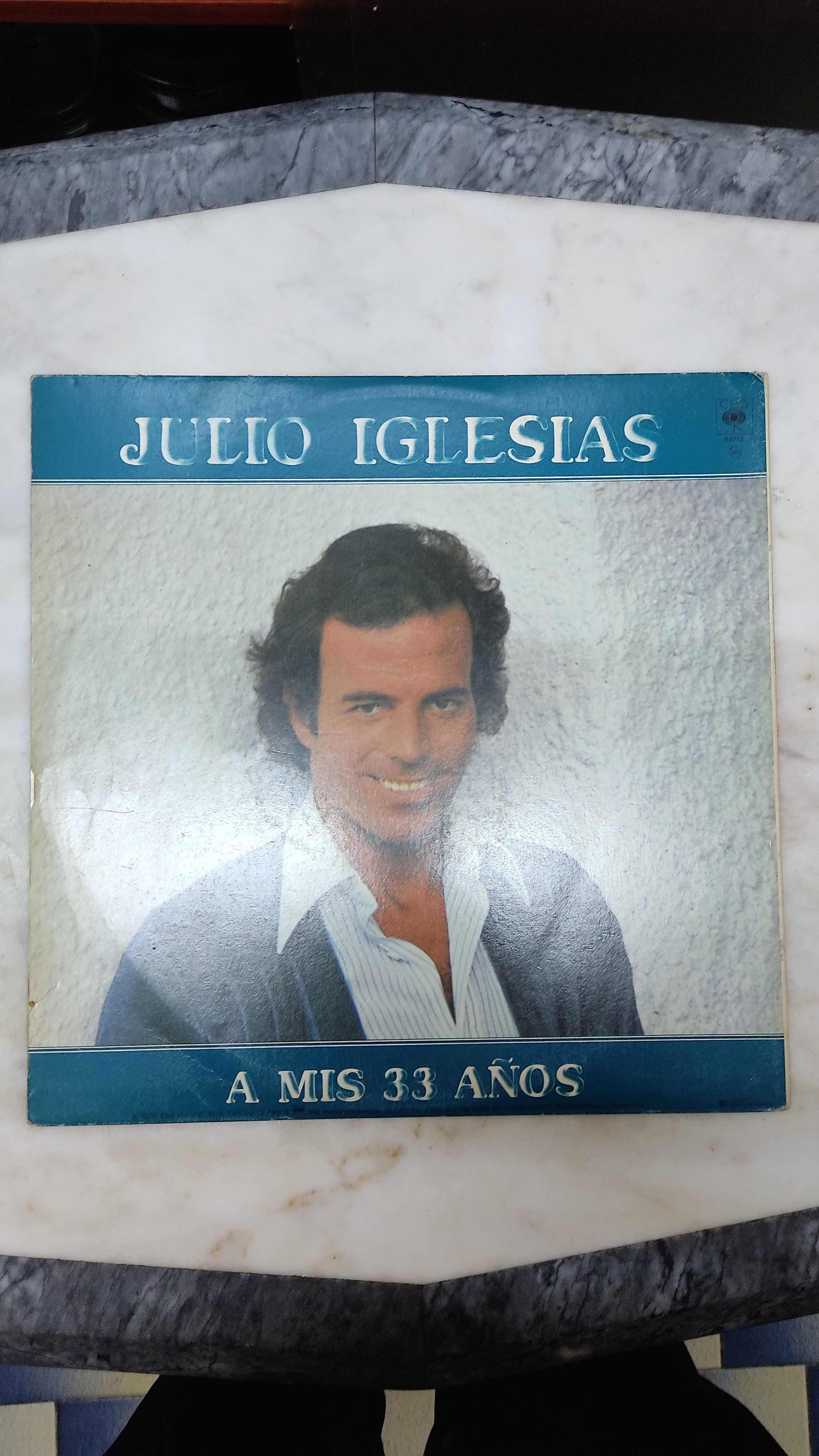 LP Vinil Julio Inglesias Album Disco 33 Rotações