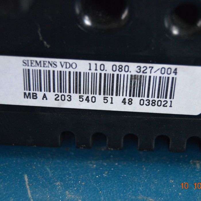 mercedes-benz c w203 lift 2.2 cdi licznik prędkościomierz om646 a203