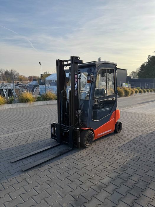 Wózek widłowy elektryczny Toyota 8FBMT18 | Kabina | tylko 2500 mth!