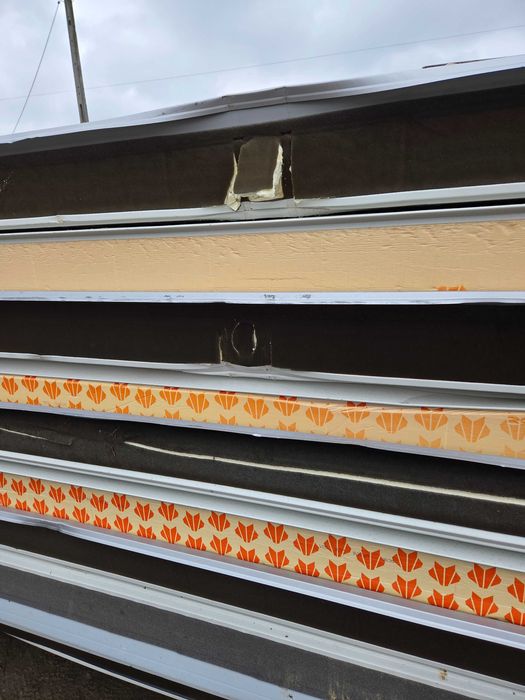 Płyta pir dachowa 12 cm uszkodzona