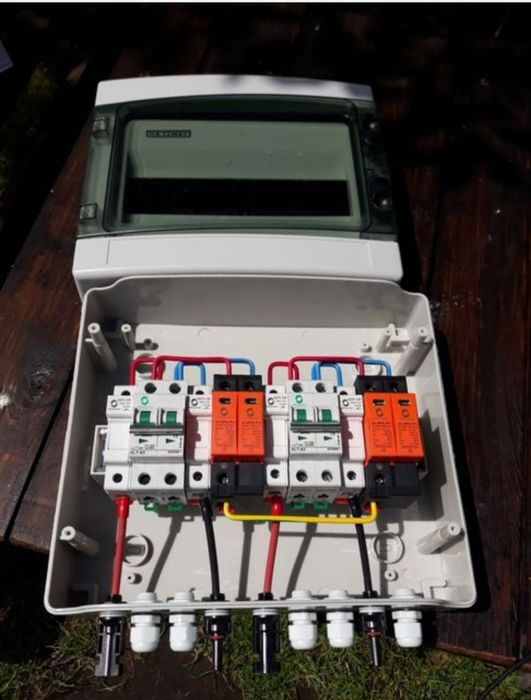 Щит захисту сонячних панелей на 2 PV