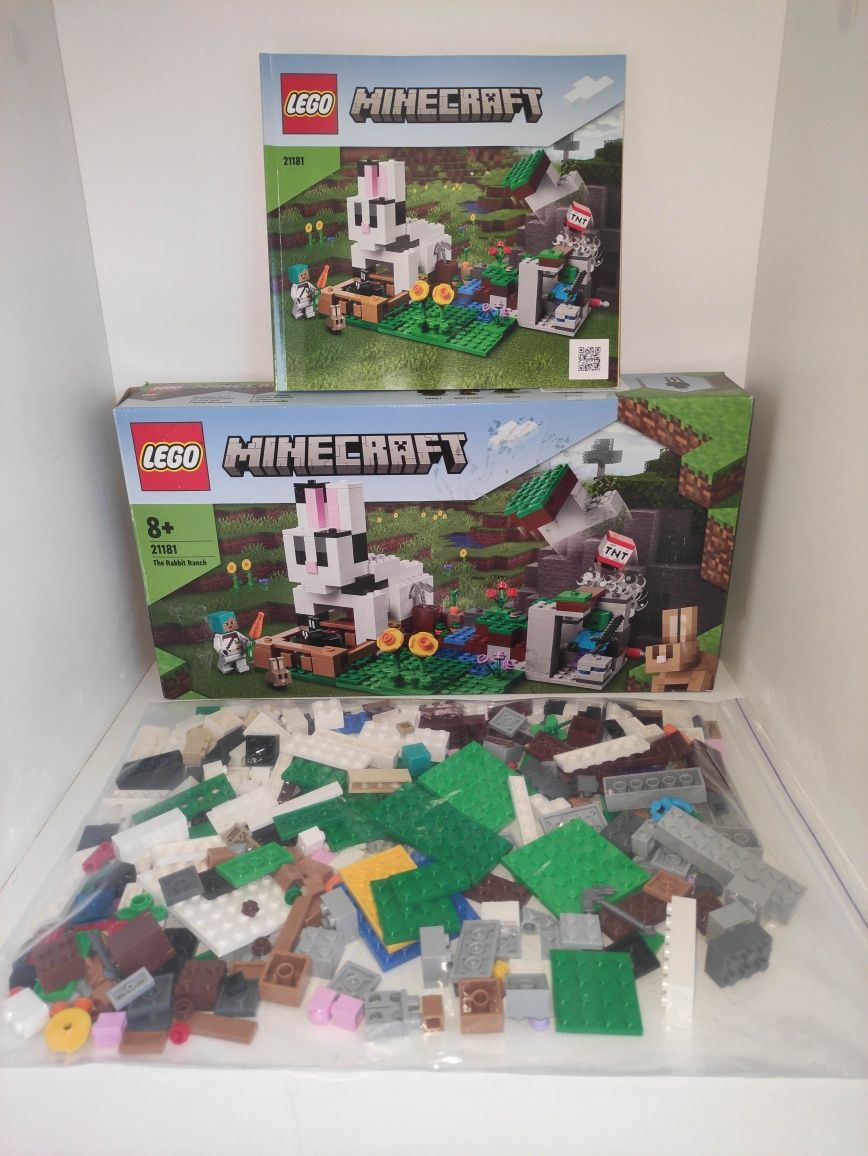 Lego Minecraft, Лего Майнкрафт 21181 Кроличе ранчо