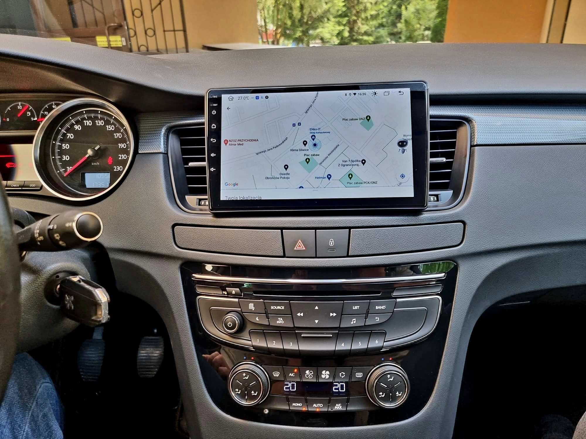 Radio 2din Android Peugeot 508 2GB Nawigacja, Bluetooth, DSP, Raty