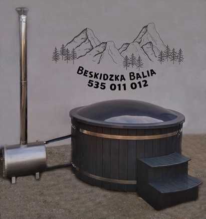 Beskidzka Balia - balie sauna ogrodowa premium, domowe spa, jacuzzi