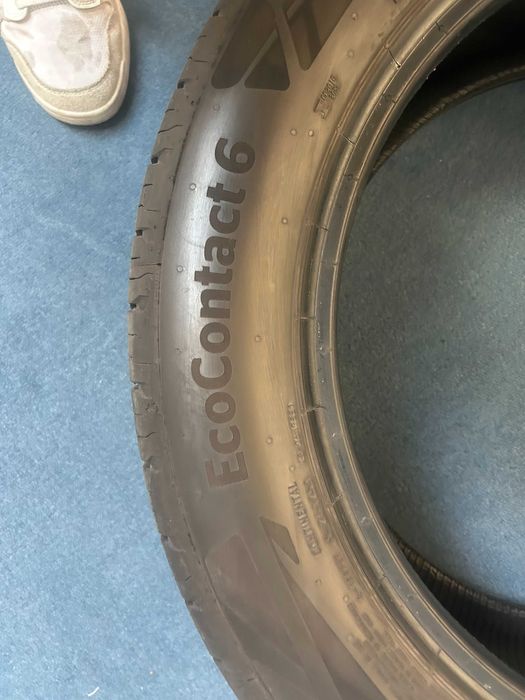 Opony Continental EcoContact 6 215/55 R17 - Rok 2025 4 sztuki Letnie