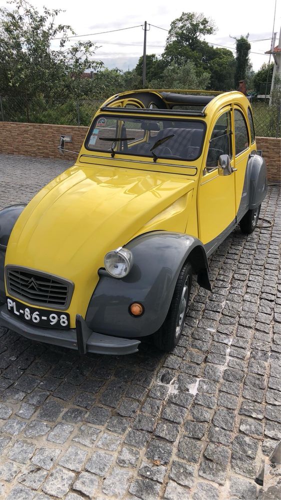 Citroen 2cv amarelo