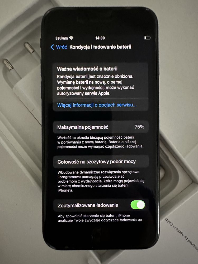 Iphone SE 2020 stan idealny czarny