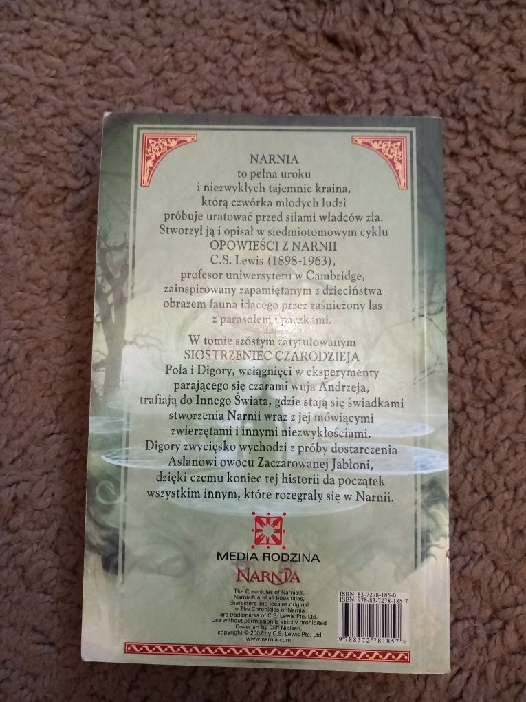 Opowieści z Narnii Siostrzeniec czarodzieja