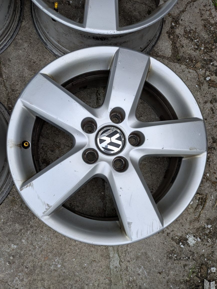 Felgi aluminiowe 16 cali 5x112 touran 6,5J ET 50 alufelgi R16