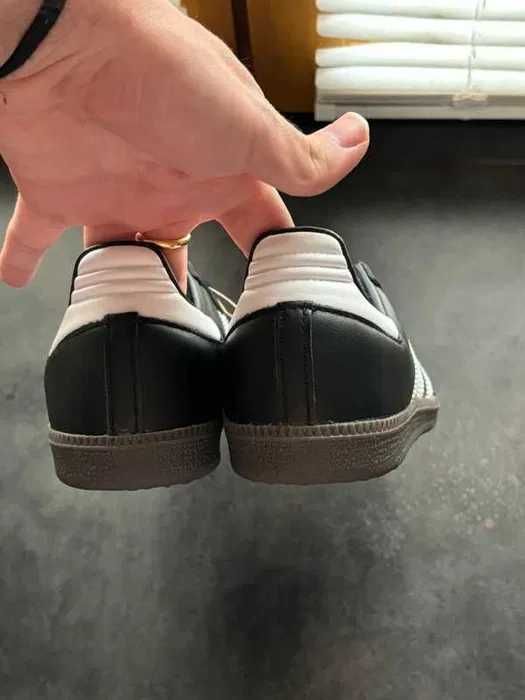 "koszykówki "Adidas_Samba_OG_Black_White_Gum/ R.44.5