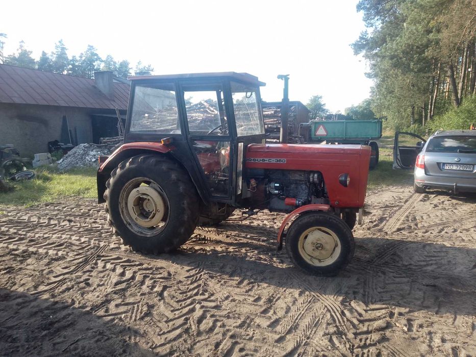 Ursus c360  ładny ciągnik zarejestrowany .