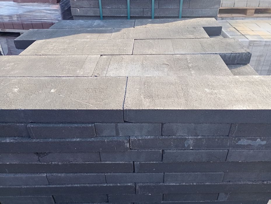 Kostka brukowa  szara grafit melanż