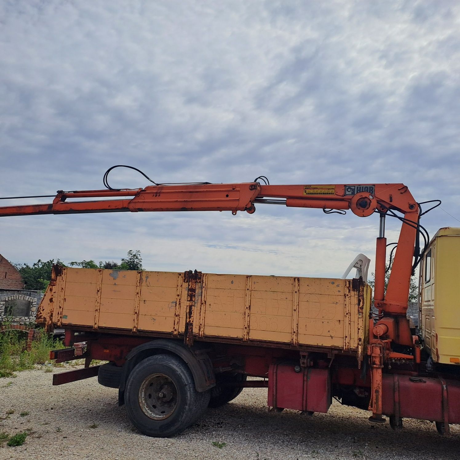 Scania 142 wywrot kiper hds 9t zamiana i