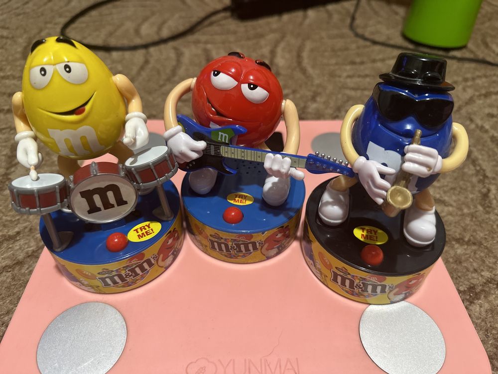 Коллекционные игрушки m&m’s