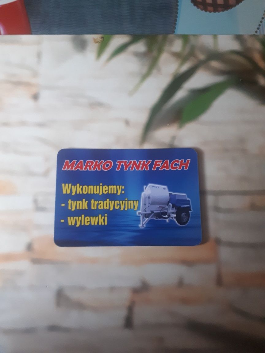 Tynki cementowo wapienne tradycyjne maszynowe.