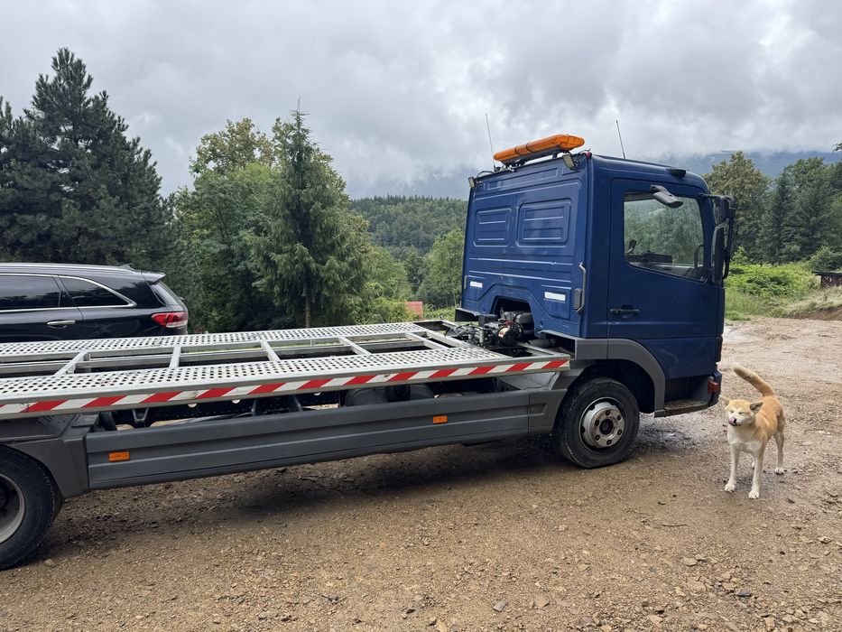 Mercedes Atego autolaweta 815 pomoc drogowa specjalny! Zamiana