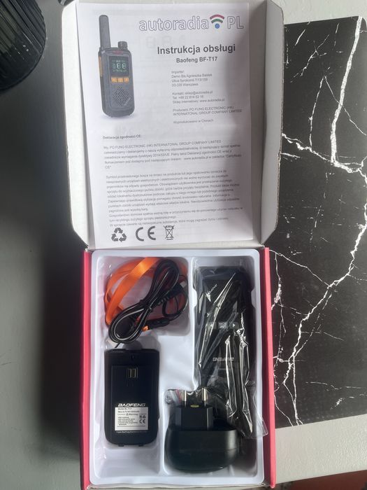 Рація baofeng bf-t17 нова повний комплект