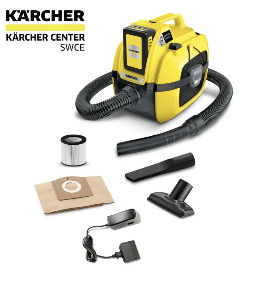 Аккумуляторный пылесос  Karcher WD 1 Compact Battery Set