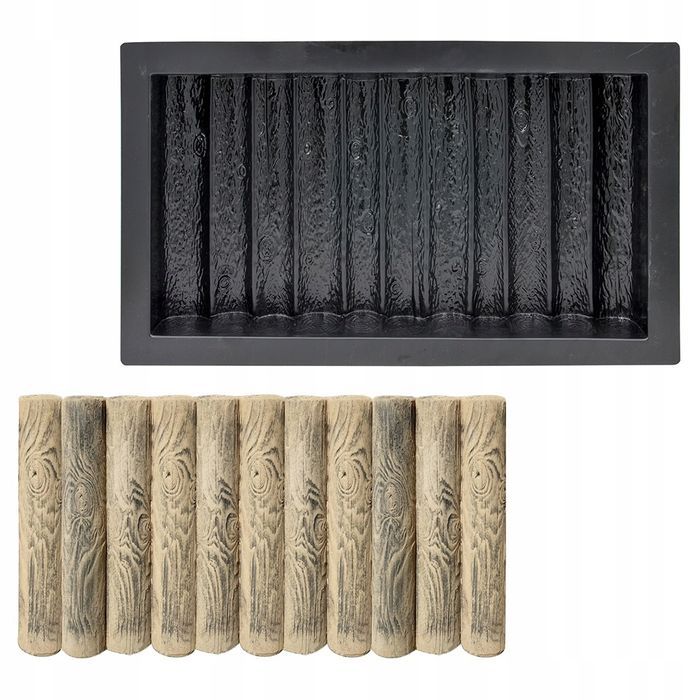 Forma do betonu palisada obrzeże krawężnik drewno