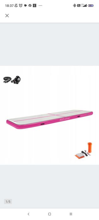 Air track 400x100x15 cm 4Fizjo NOWA