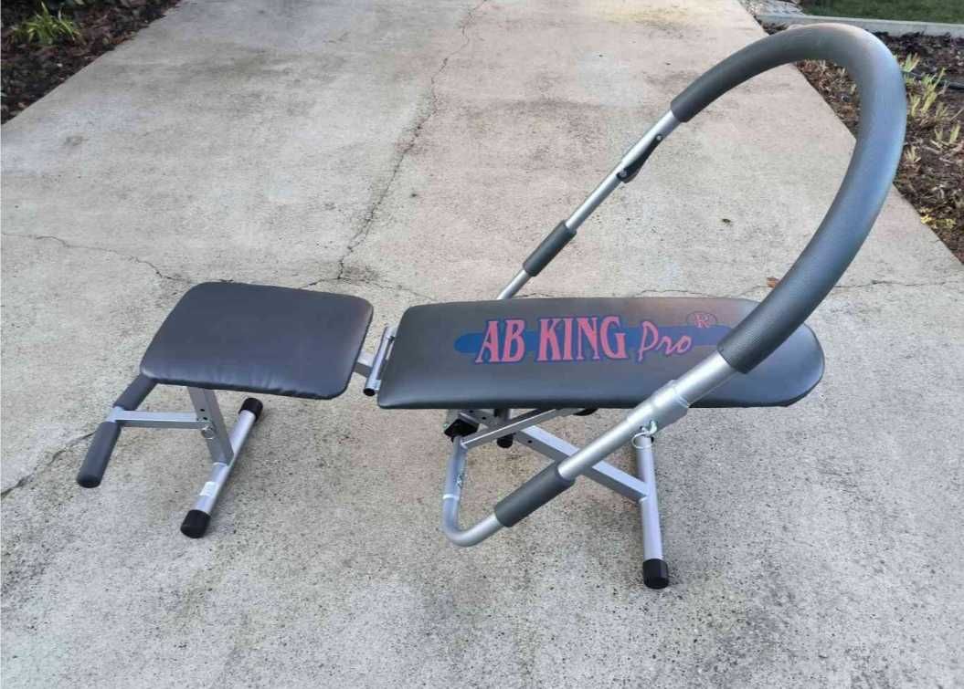 Banco Ginástica - Musculação e Abdominais - Ab King Pro, c/novo