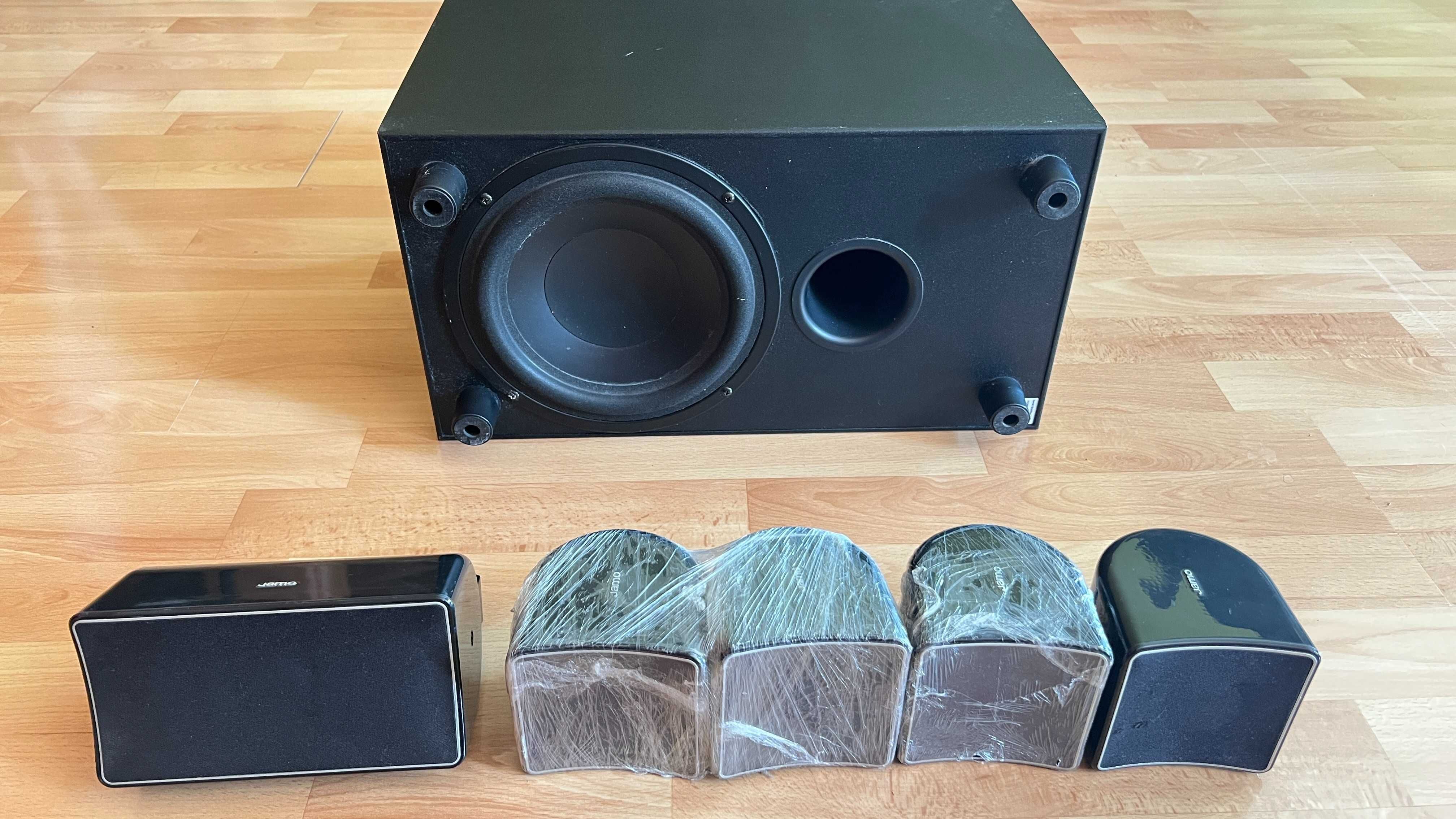Zestaw kina domowego 5.1 YAMO Subwoofer Jamo SUB 200 + A 102x4 + A10C