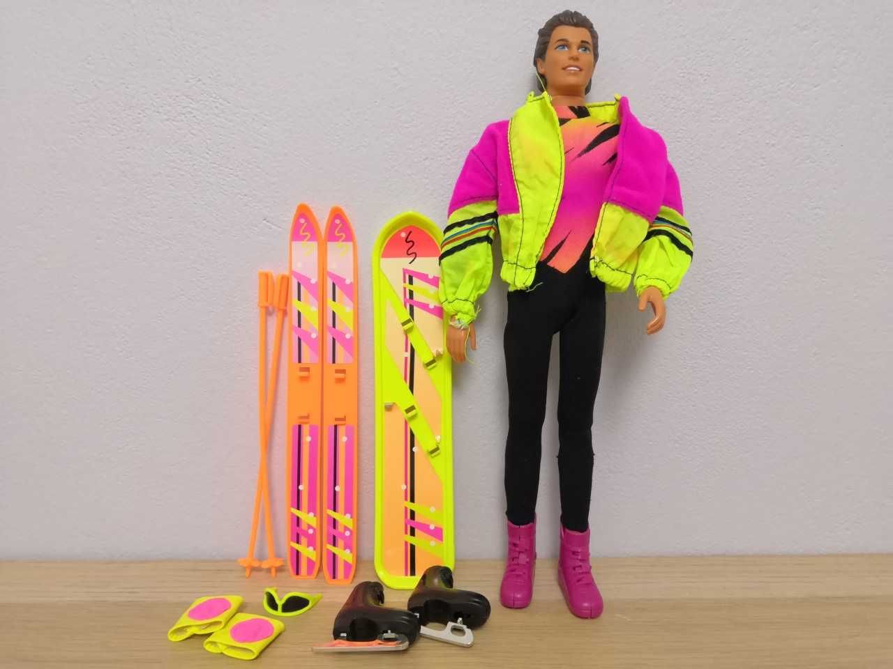 Lalka Ken 'Winter Sports' (1994 r.), firma Mattel