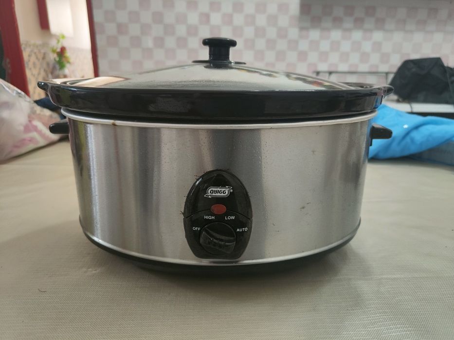 Panela Elétrica a Funcionar
