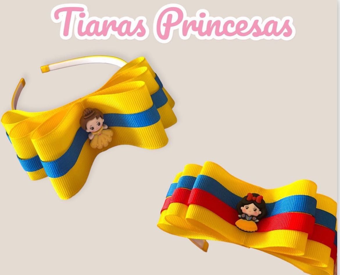 Tiaras lindas para meninas e bebes