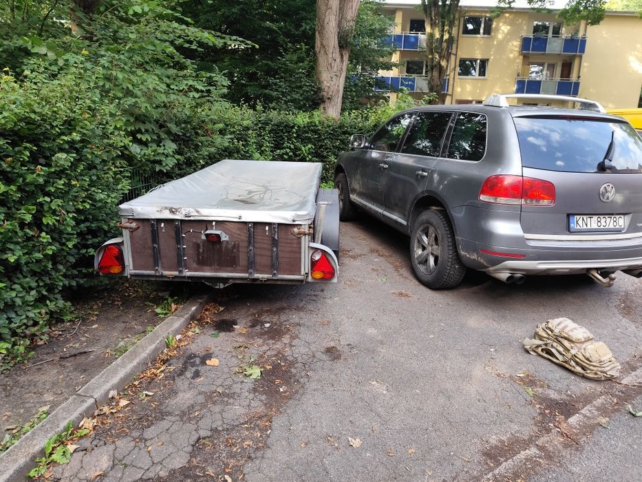 Przyczepa 2000dmc plandeka tandem zamiana zamienię