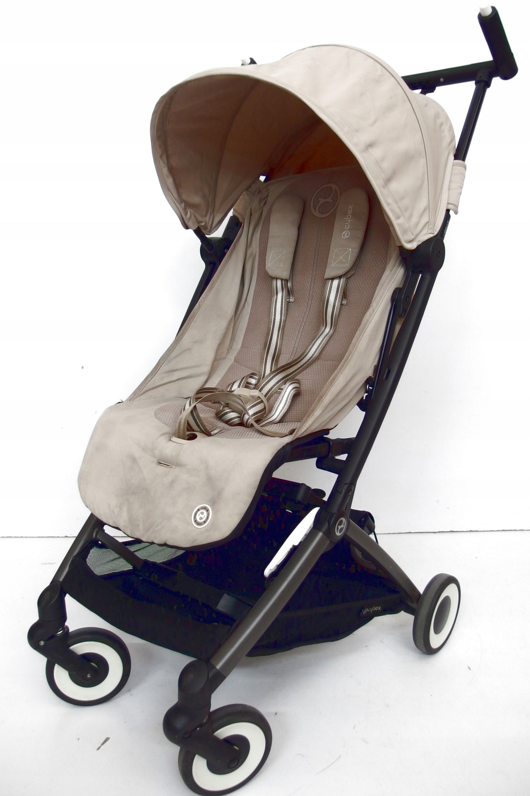 cybex libelle wózek spacerowy almond beige lekki kompaktowy