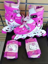 Patins em linha hello Kitty