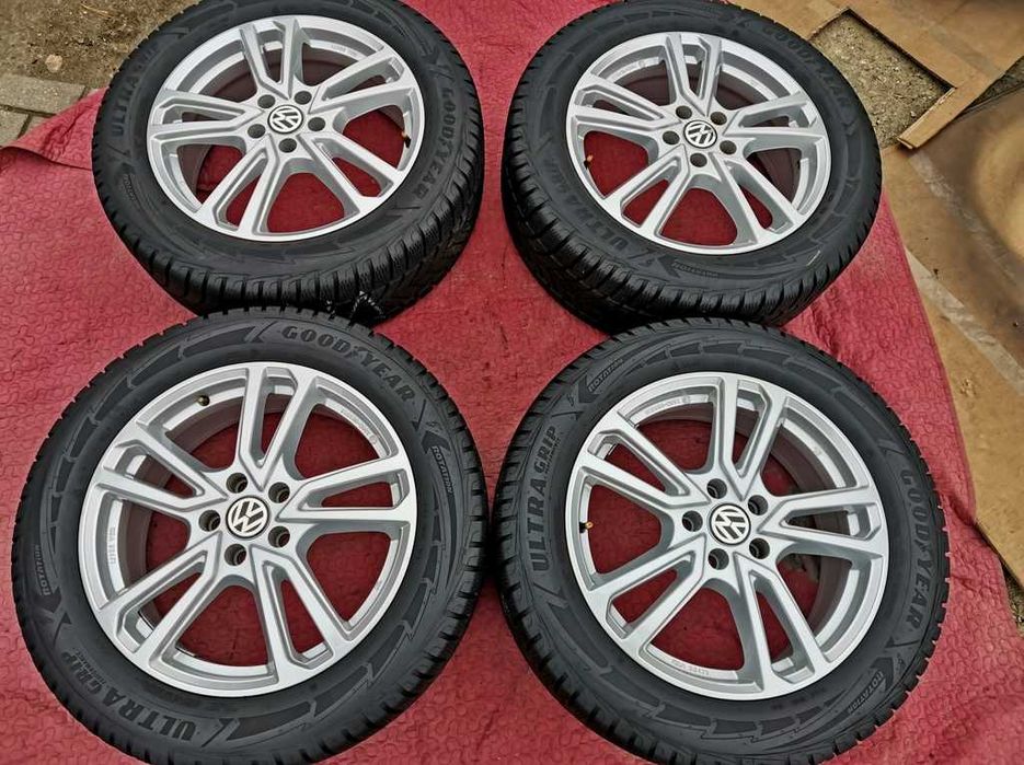 KOŁA zima 18' VW Tiguan SKODA Kodiaq ET45 - 5x112 - 235/55/18 Goodyear